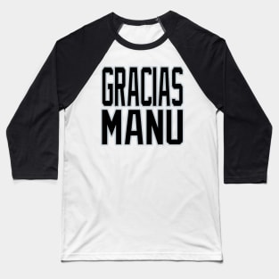 San Antonio LYFE Gracias Manu! Baseball T-Shirt